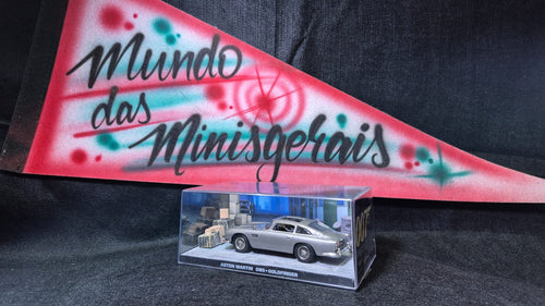 ASTON MARTIN DB5•James Bond 007 -  GOLDFINGER ED 25 Com cenário