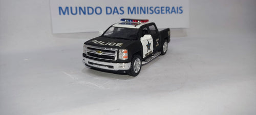 GM Chevrolet Silverado 2014 Polícia - Fora da embalagem