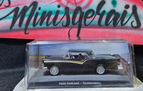 FORD FAIRLANE -James Bond 007 -  THUNDERBALL - Frete Grátis Sul e Sudeste