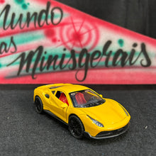 Cargar imagen en el visor de la galería, Ferrari 458 amarela - luzes e som - 12,5 Cm