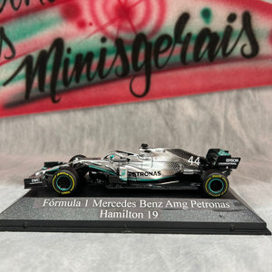 Fórmula 1 Mercedes Benz Amg Petronas Hamilton 19 - Burago - Fórmula 1 - F1