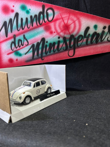 VW Volkswagen Fusca Herbie Cararama VW Beetle 1/43