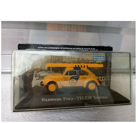 Fusca Telesp Carros de Serviço- Cx Acrílico