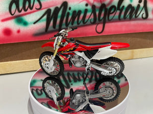 Moto Honda CR 250R Fora da embalagem- Miniatura Moto