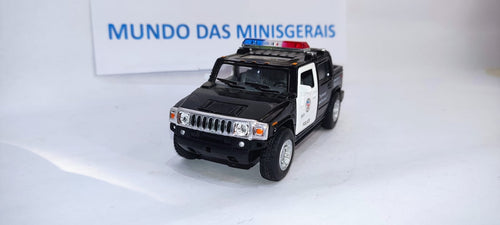 GM Hummer H2 SUT 2005 Polícia - Fora da embalagem