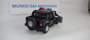 GM Hummer H2 SUT 2005 Polícia - Fora da embalagem