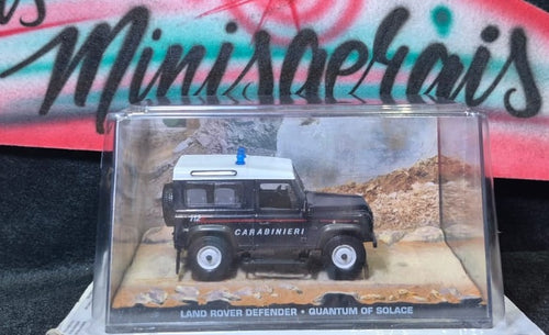 LAND ROVER DEFENDER •James Bond 007 - QUANTUM OF SOLACE ED 65- Frete Grátis Sul e Sudeste