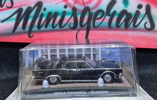 LINCOLN CONTINENTAL •James Bond 007 -  GOLDFINGER - Frete grátis sul e Sudeste