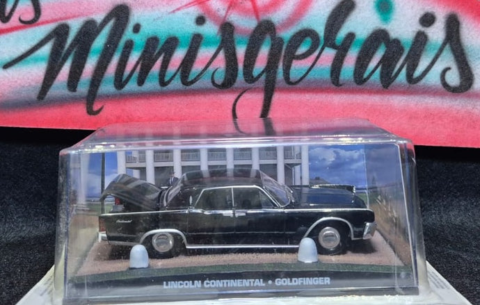 LINCOLN CONTINENTAL •James Bond 007 -  GOLDFINGER - Frete grátis sul e Sudeste