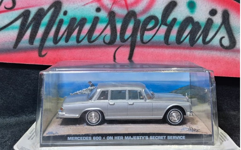 MERCEDES 600 •James Bond 007 - ON HER MAJESTY'S SECRET SERVICE