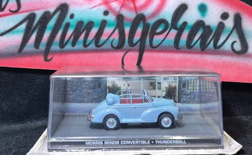 MORRIS MINOR CONVERTIBLE •James Bond 007 - THUNDERBALL Ed 88 - Frete grátis Sul e Sudeste