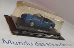 Mazda MX 5 - Auto Collection 1/43 - Del Prado - ATENÇÃO FALTA RETROVISOR