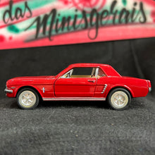 Carregar imagem no visualizador da galeria, Mustang 1964 1/2 - Fora da embalagem - Kinsmart Vermelho
