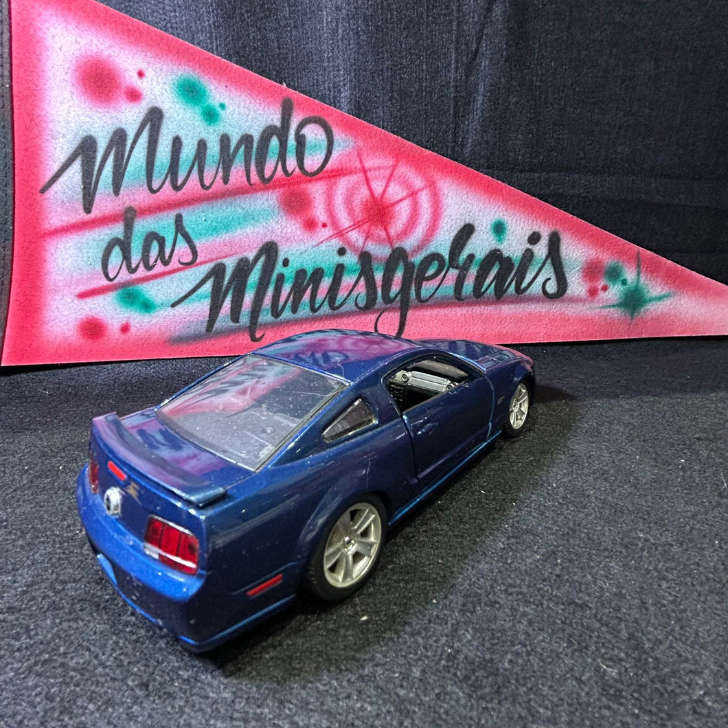 Mustang GT 2006 Azul- 1/24 S retrovisor LD