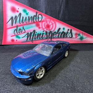 Mustang GT 2006 Azul- 1/24 S retrovisor LD