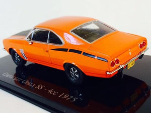 Opala SS 4cc 1975 Laranja - cx Acrilico