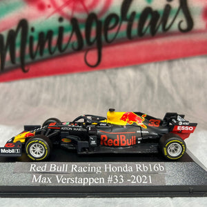 Red Bull Racing Honda Rb16b Max Verstappen #33 -2021 - Burago - Fórmula 1 - F1