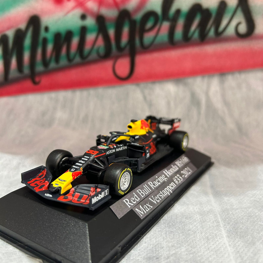 Red Bull Racing Honda Rb16b Max Verstappen #33 -2021 - Burago - Fórmula 1 - F1
