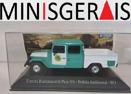 Toyota Bandeirante Pick-up Polícia Ambiental - RO - Veículos de Serviço do Brasil