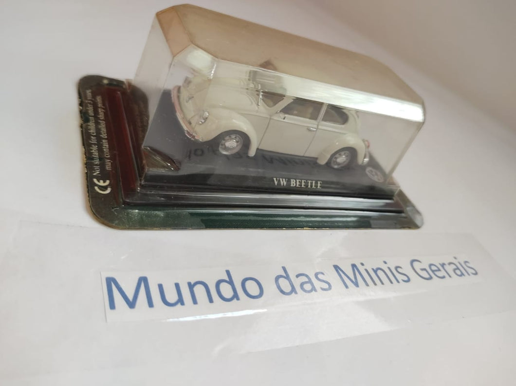 VW Beetle -Fusca - Auto Collection 1/43 - Del Prado SEM RETROVISORES