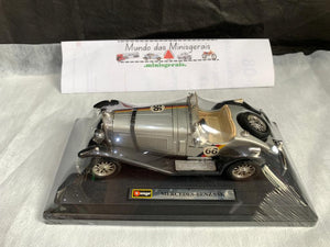 MERCEDES SSK Escala 1:24 - na base - fora da embalagem - Burago