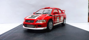 Mitsubish Lancer evolution VII Rallye Fora da embalagem