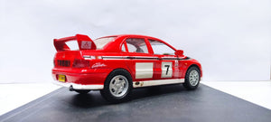 Mitsubish Lancer evolution VII Rallye Fora da embalagem