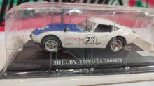 Load image into Gallery viewer, Shelby - Toyota 2000GT - Auto Collection 1/43 - Del Prado - ATENÇÃO Falta retrovisor blister comon as fotos (amassado)