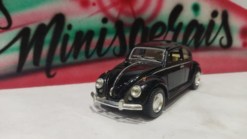 Fusca 1967 - Não abre capô - Preto fora da embalagem