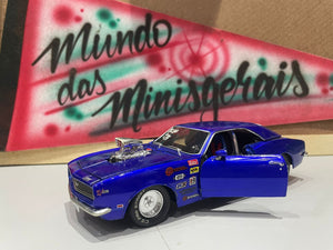 GM Chevrolet Camaro ss 1968 Tunado 1/24 - FRETE GRÁTIS SUL E SUDESTE