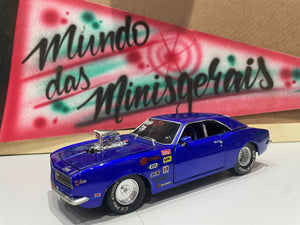 GM Chevrolet Camaro ss 1968 Tunado 1/24 - FRETE GRÁTIS SUL E SUDESTE