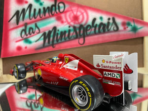 Ferrari F2012 - #6 Felipe Massa (2012) - 1:18 - Hot Wheels Racing - Leves defeitos