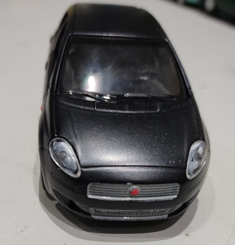Fiat Punto - Coleção Nacionais -Customizado - (Preto Metálico - Fosco) - pronta entrega
