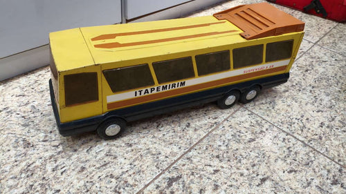 ônibus Itapemirim Brinquedos Bandeirante 62x22,5hx16,5L  RARO!