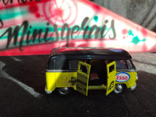 Load image into Gallery viewer, VW Volkswagen kombi Classical Bus 1962 - Preta e Amarela com escritos