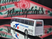 Cargar imagen en el visor de la galería, ônibus Express coach Branco - luz e som - 16 cm