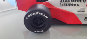 MC LAREN MP4/4 Ayrton Senna - 56 cm 1/8 - Frete grátis para todo o Brasil