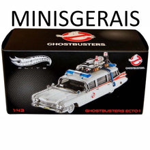Carregar imagem no visualizador da galeria, Cadillac Caça fantasmas Ghostbusters Ecto 1 Hotwheels Elite - A única no Brasil - falta antena marcada na última foto