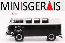 Carregar imagem no visualizador da galeria, Kombi Polícia feminina São Paulo - Só a miniatura sem caixa e base.