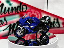 Load image into Gallery viewer, Moto Yamaha YZF R1- California toys - fora da embalagem- Miniatura Moto