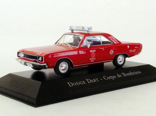Dodge Dart -Viatura Corpo de bombeiros - Cx Acrílico - Veículos de Serviço
