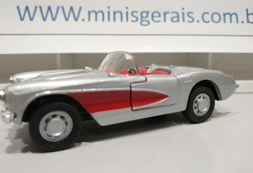 CORVETTE 1957 CABRIOLET PRATA - Lacrado