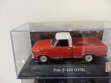 Load image into Gallery viewer, Ford F100 (1978) Pickup- CIB - Cx Acrílico Vermelha e branca