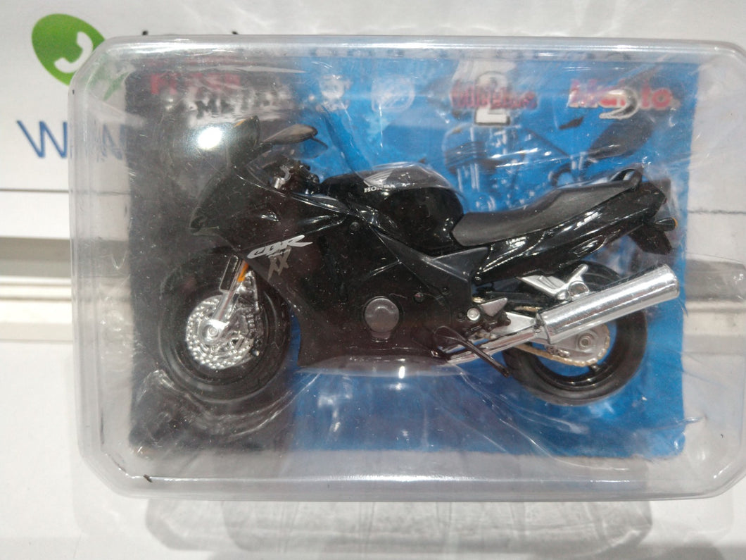 Moto Honda Cbr 1100xx Preta Lacrada - Miniatura Moto