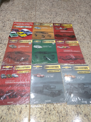 FASCÍCULO GM Chevrolet Collection Valor unitário -