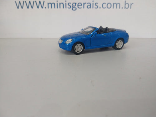 Lexus sc 430 cabriolet azul - Fora da embalagem