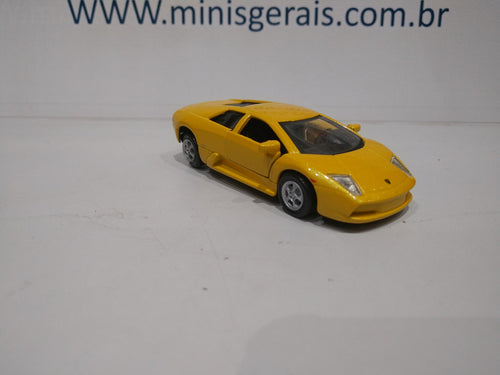 Lamborghini murcielago amarelo - Fora da embalagem