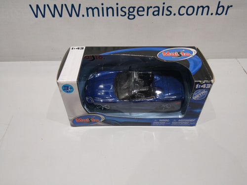 GM Chevrolet corvette 2005 Azul 1/43