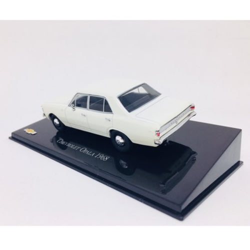 GM Chevrolet Opala 1968 Branco - cx Acrilico - Chevrolet Collection ED 42