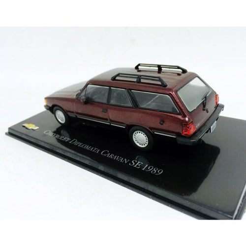 Opala Caravan Diplomata S/E 1989 Vinho - cx Acrilico ED48 - Chevrolet Collection